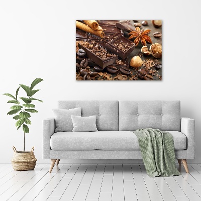 Canvas wall art Chocolate