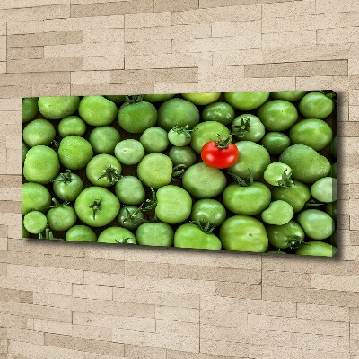 Canvas wall art Mature tomato