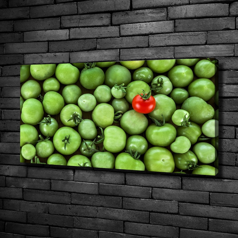 Canvas wall art Mature tomato