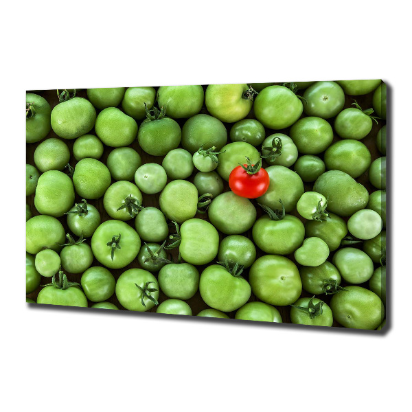 Canvas wall art Mature tomato