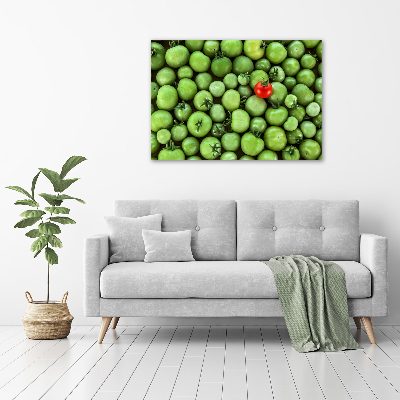 Canvas wall art Mature tomato