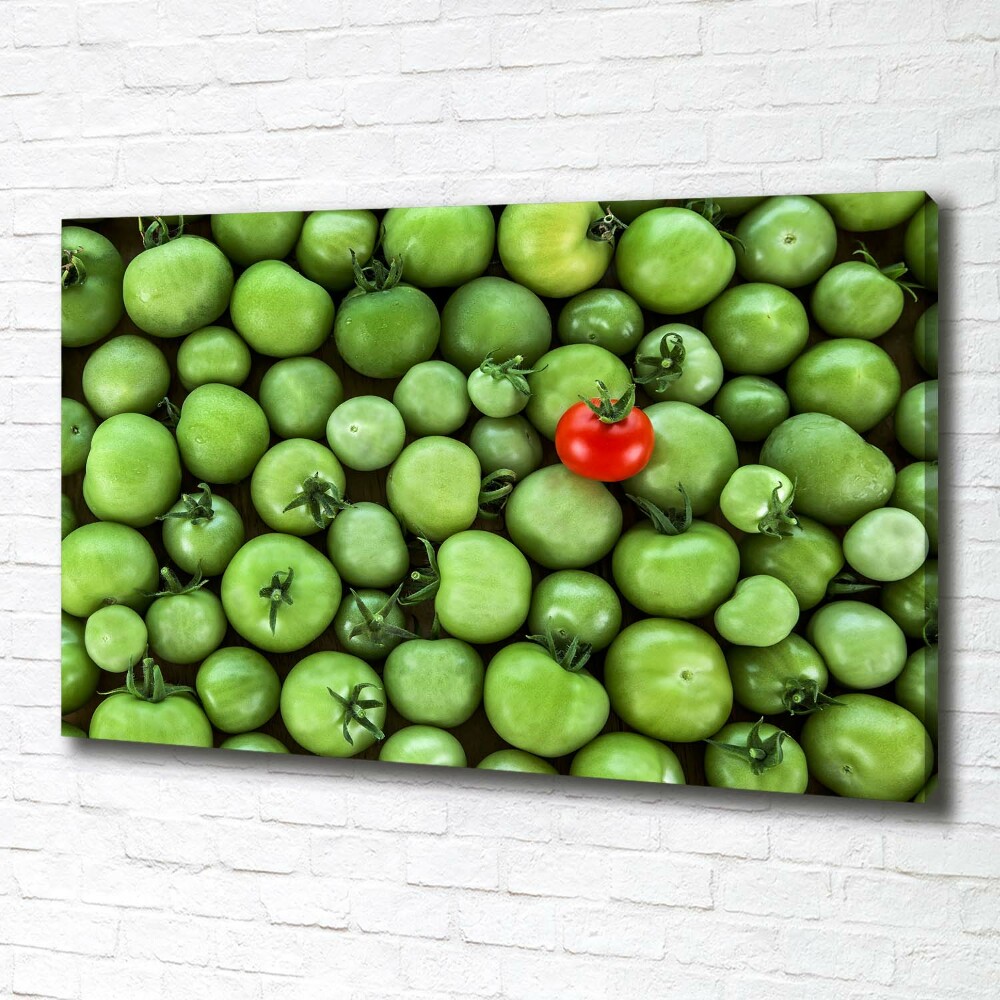 Canvas wall art Mature tomato