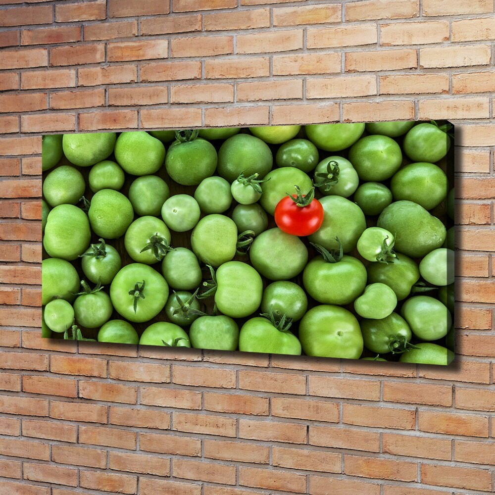 Canvas wall art Mature tomato