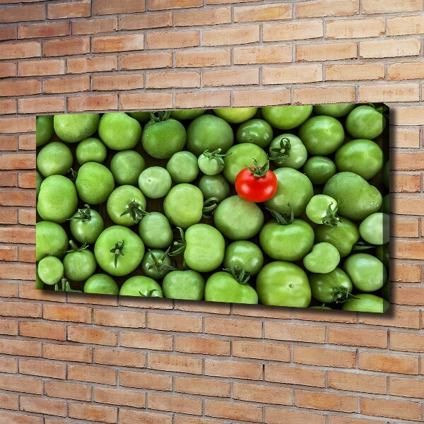 Canvas wall art Mature tomato