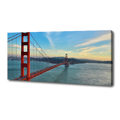 Canvas wall art San Francisco bridge