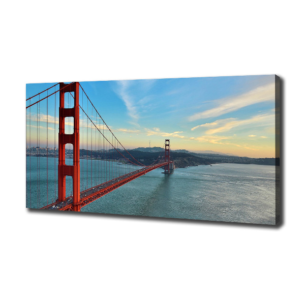 Canvas wall art San Francisco bridge