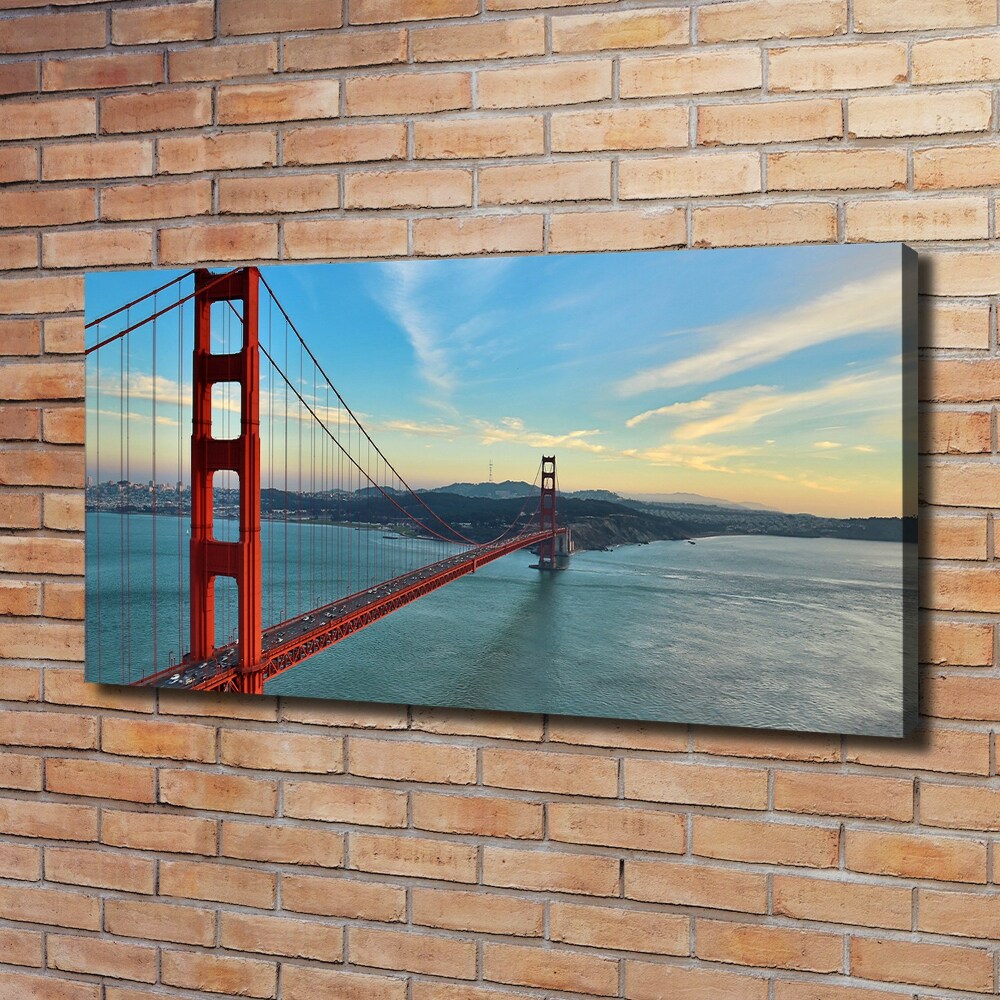 Canvas wall art San Francisco bridge