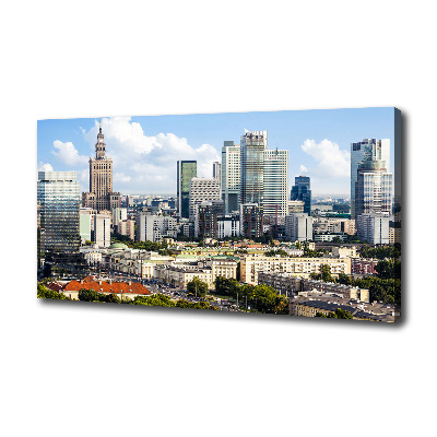 Canvas wall art Warsaw Poland