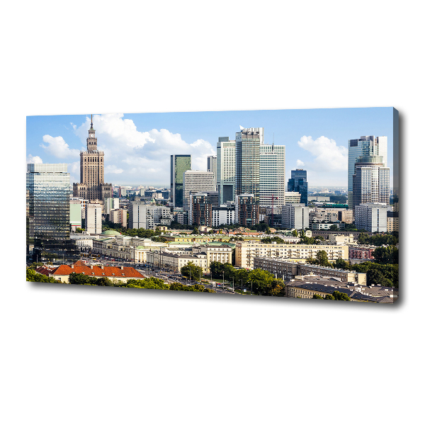 Canvas wall art Warsaw Poland