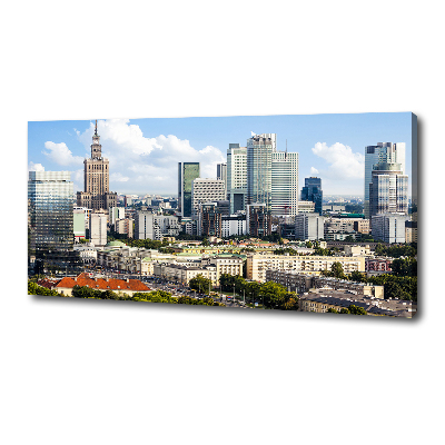 Canvas wall art Warsaw Poland