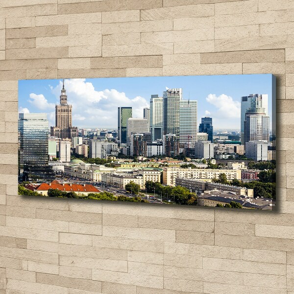 Canvas wall art Warsaw Poland