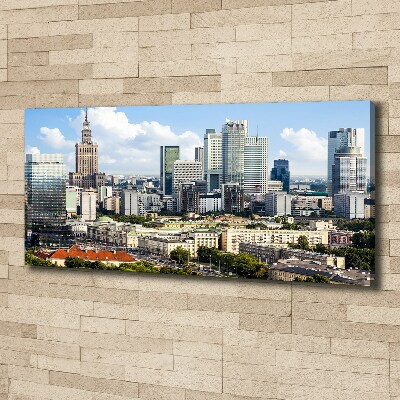 Canvas wall art Warsaw Poland