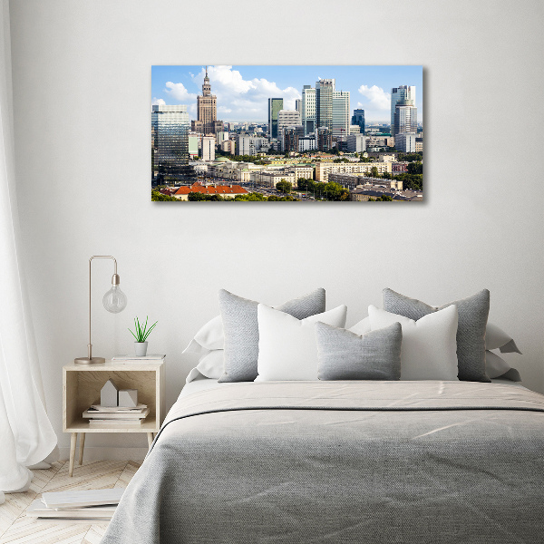 Canvas wall art Warsaw Poland