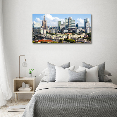 Canvas wall art Warsaw Poland