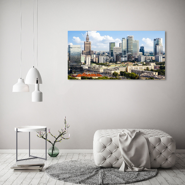 Canvas wall art Warsaw Poland