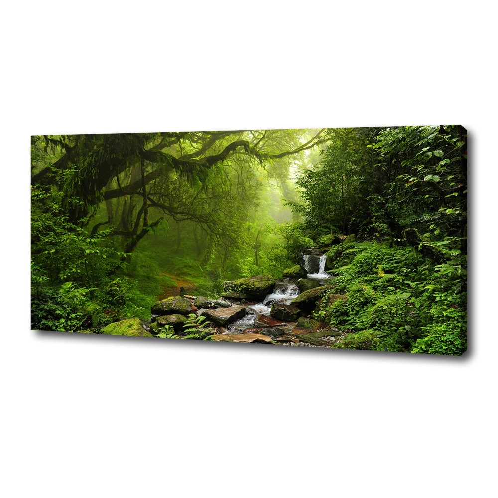 Canvas wall art Jungle in Nepal