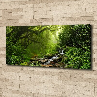 Canvas wall art Jungle in Nepal