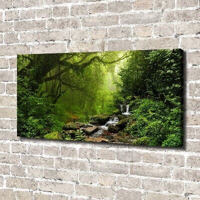 Canvas wall art Jungle in Nepal