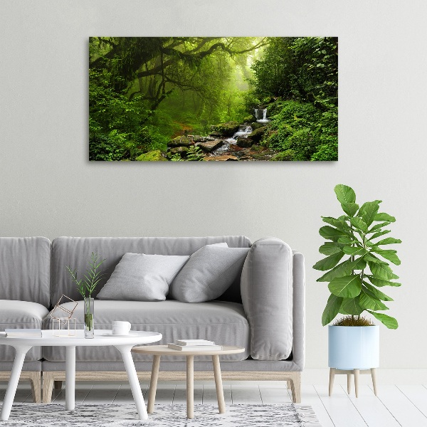 Canvas wall art Jungle in Nepal