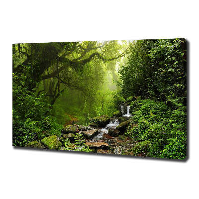 Canvas wall art Jungle in Nepal