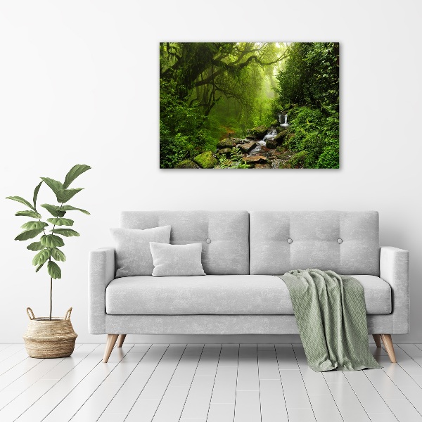 Canvas wall art Jungle in Nepal