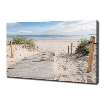 Canvas wall art Beach