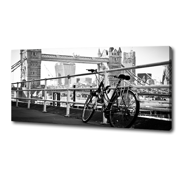 Canvas wall art Bike in London