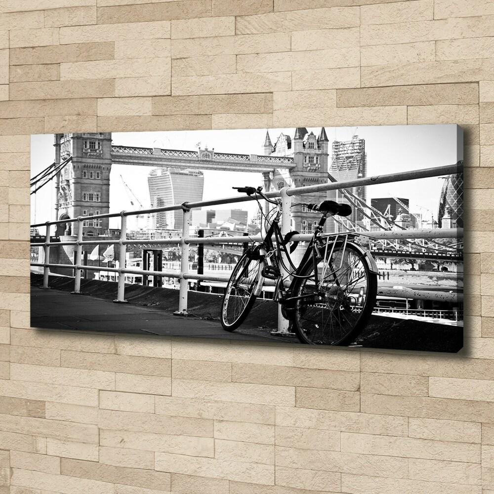 Canvas wall art Bike in London