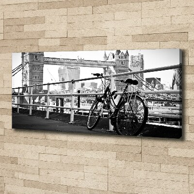 Canvas wall art Bike in London