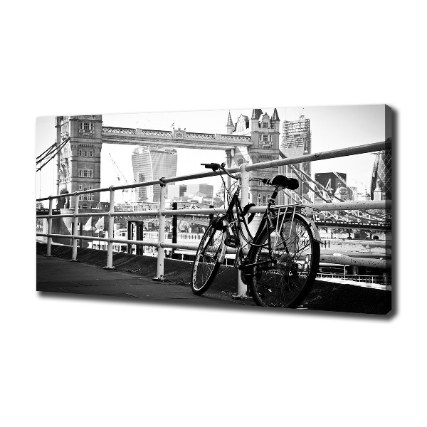 Canvas wall art Bike in London