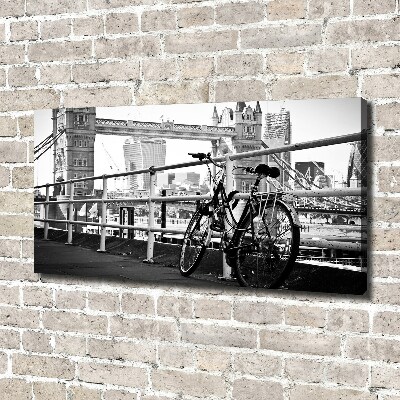 Canvas wall art Bike in London