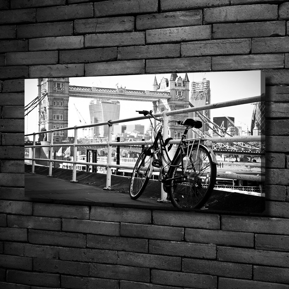 Canvas wall art Bike in London