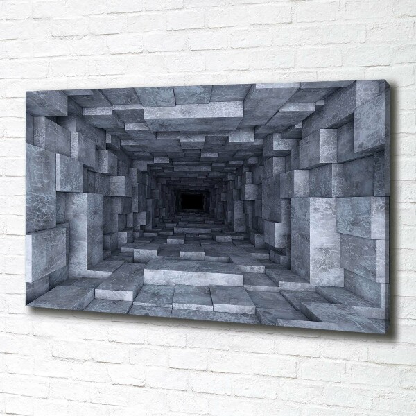 Canvas wall art Tunnel