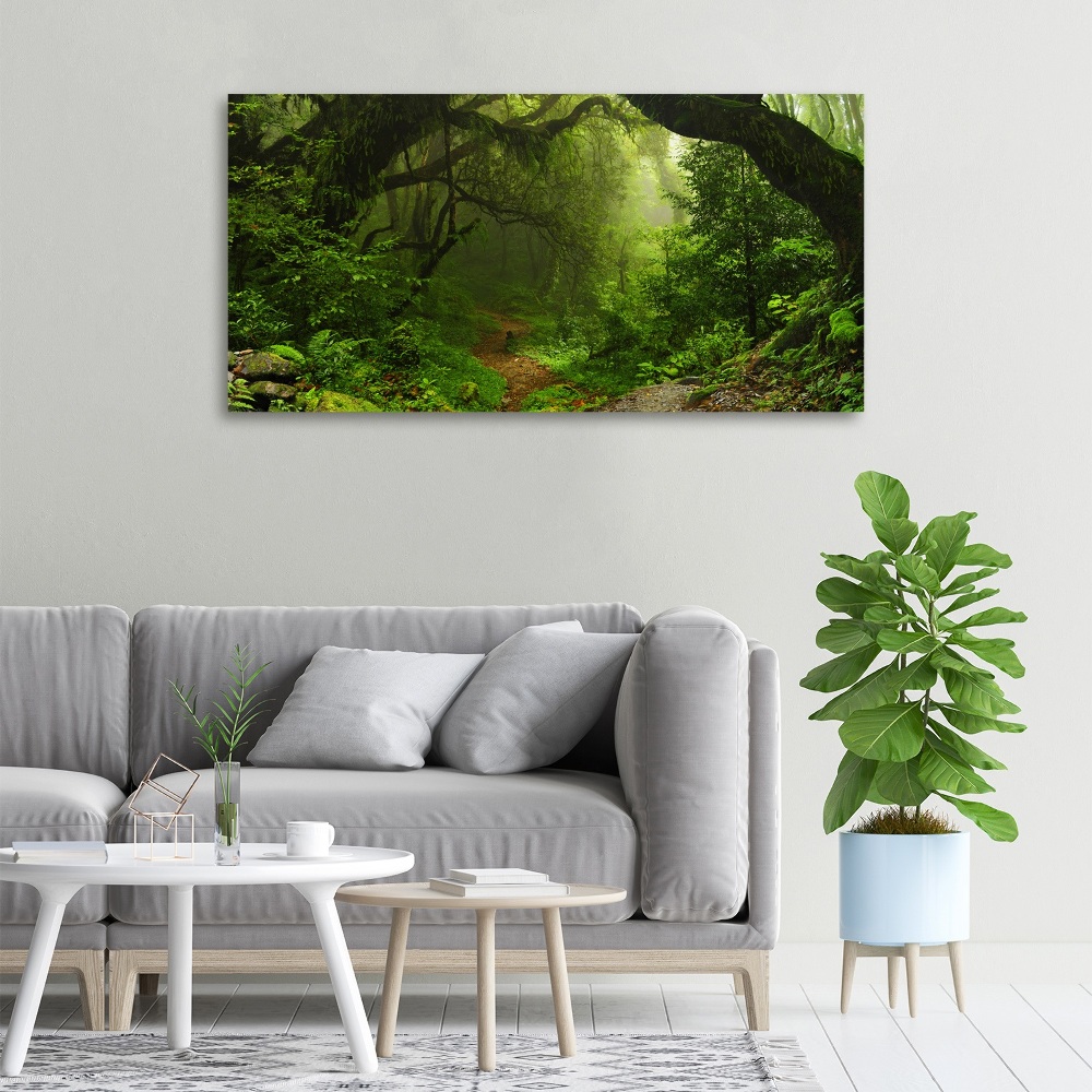 Canvas wall art Jungle in Nepal