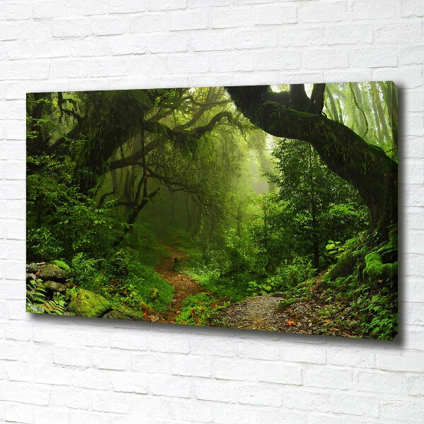 Canvas wall art Jungle in Nepal