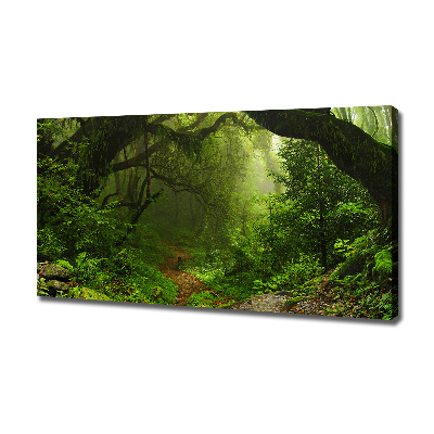 Canvas wall art Jungle in Nepal