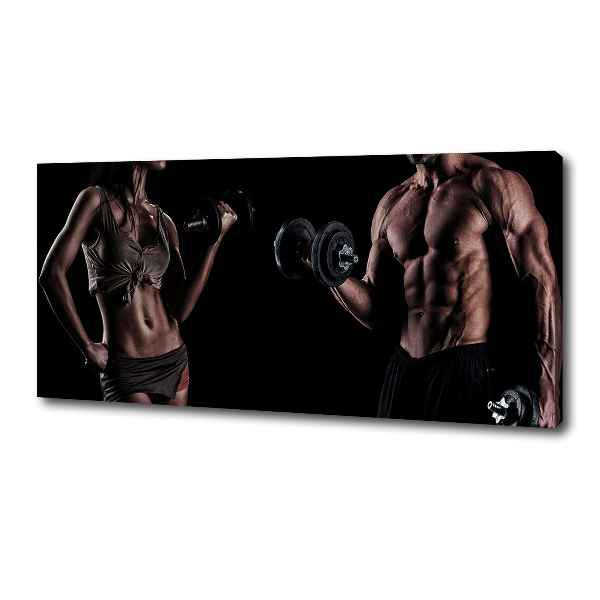 Canvas wall art Muscle structure