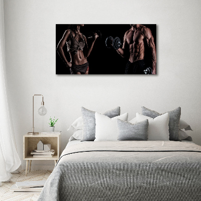 Canvas wall art Muscle structure