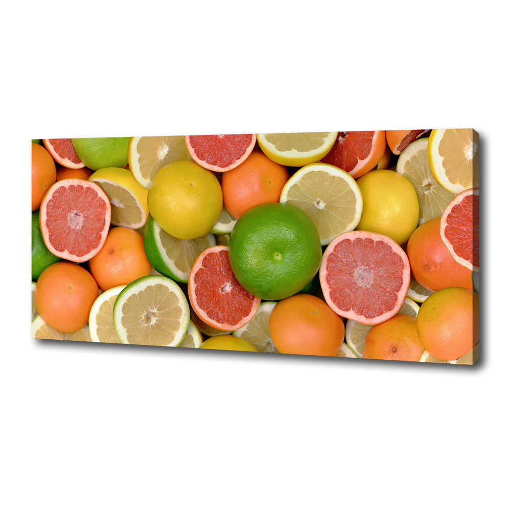 Canvas wall art Citrus fruits