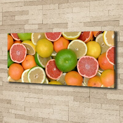 Canvas wall art Citrus fruits