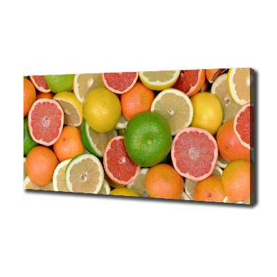 Canvas wall art Citrus fruits