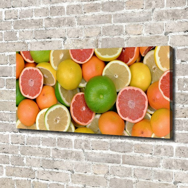 Canvas wall art Citrus fruits