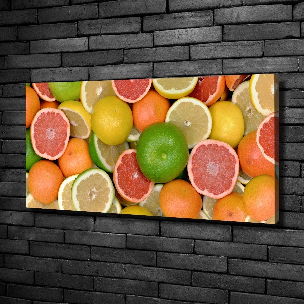 Canvas wall art Citrus fruits