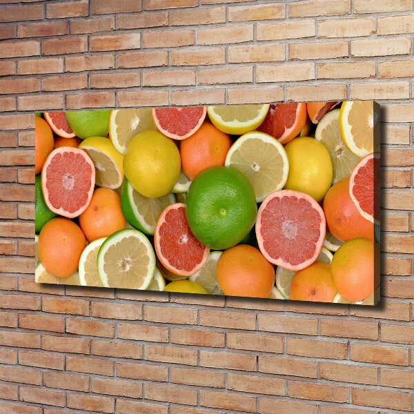 Canvas wall art Citrus fruits