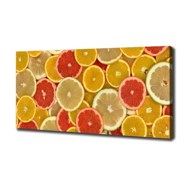 Canvas wall art Citrus fruits