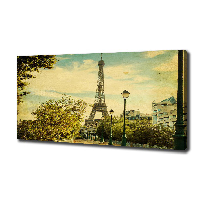 Canvas wall art Eiffel Paris tower