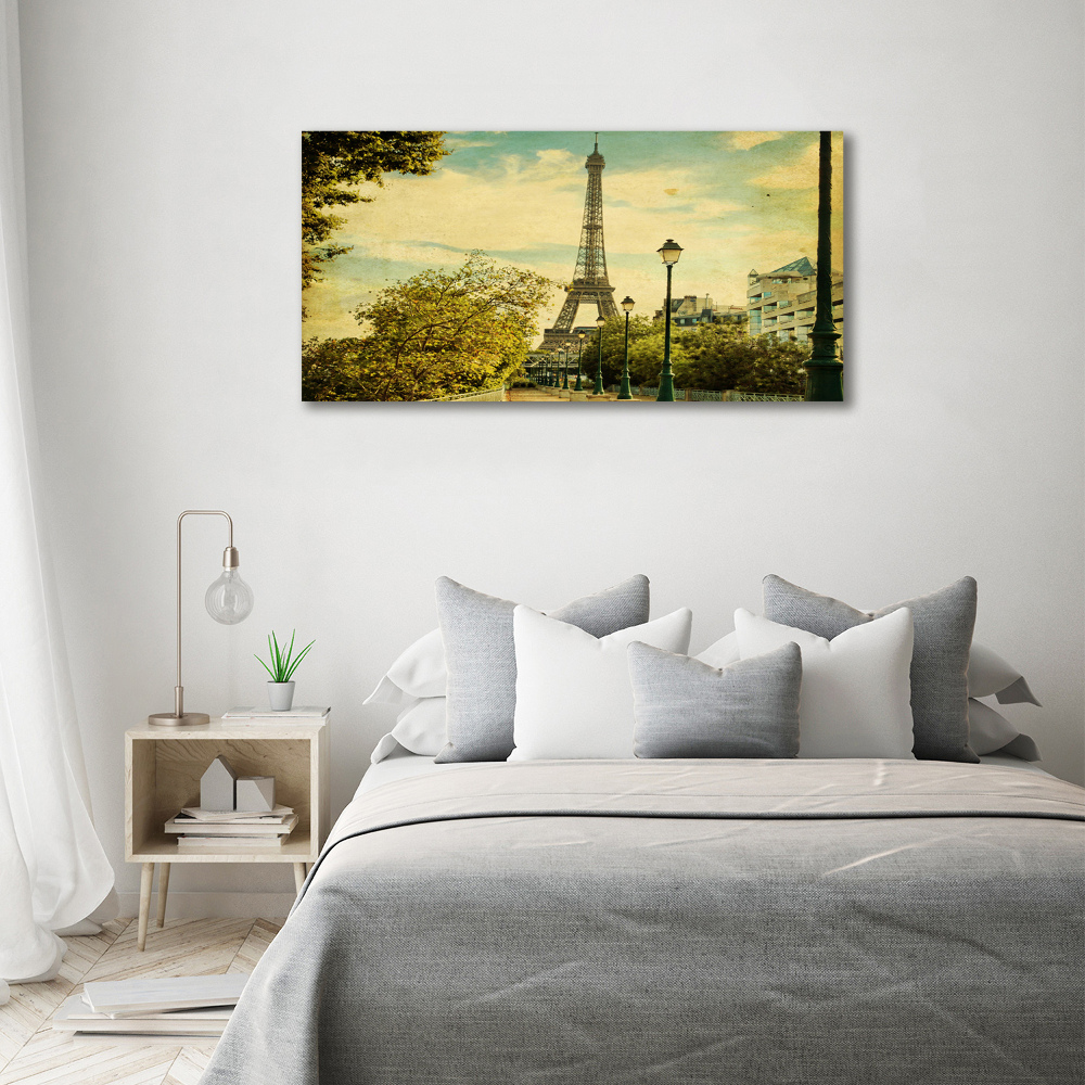 Canvas wall art Eiffel Paris tower