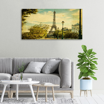 Canvas wall art Eiffel Paris tower