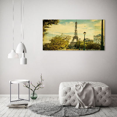 Canvas wall art Eiffel Paris tower