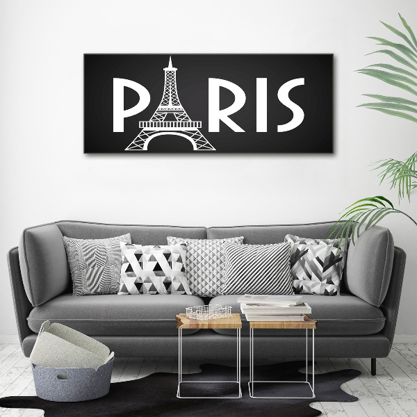 Canvas wall art Paris